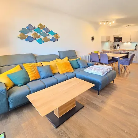 Duenenpark - Komfortplus Mit 2 Schlafzimmern Und Terrasse Im Erdgeschoss 166 Apartmán *