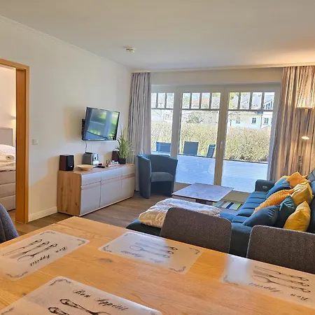 Duenenpark - Komfortplus Mit 2 Schlafzimmern Und Terrasse Im Erdgeschoss 166 아파트 빈츠